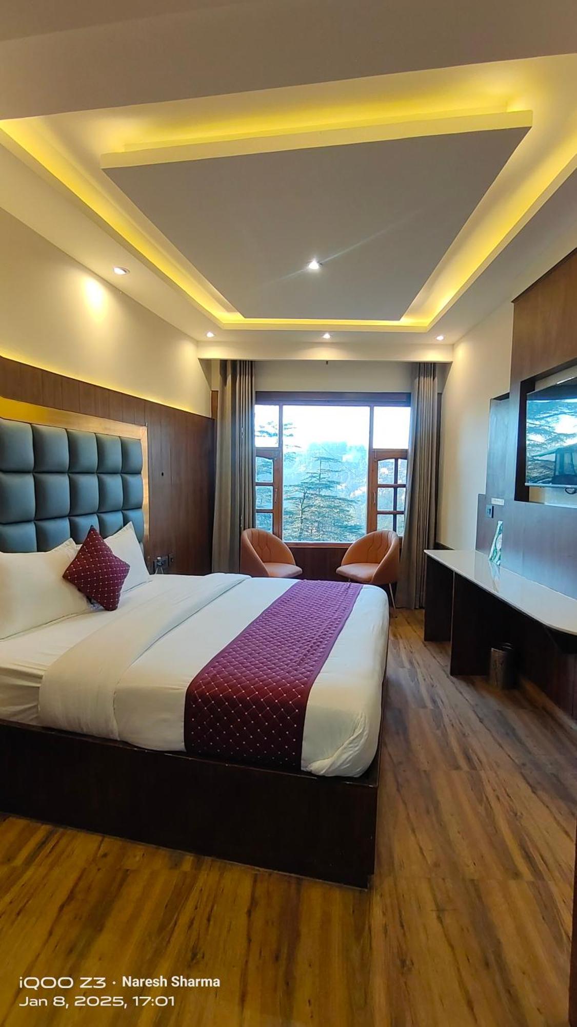 Mountain Zest- Simla Royale Near Mall Road Free Pickup From Railway Station Simla المظهر الخارجي الصورة